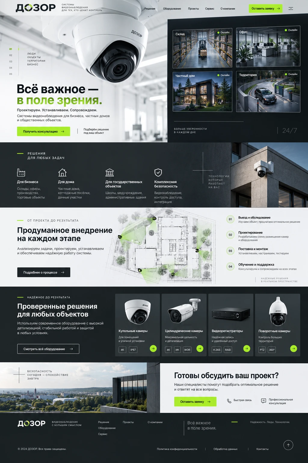 ДОЗОР — Главная на компьютере