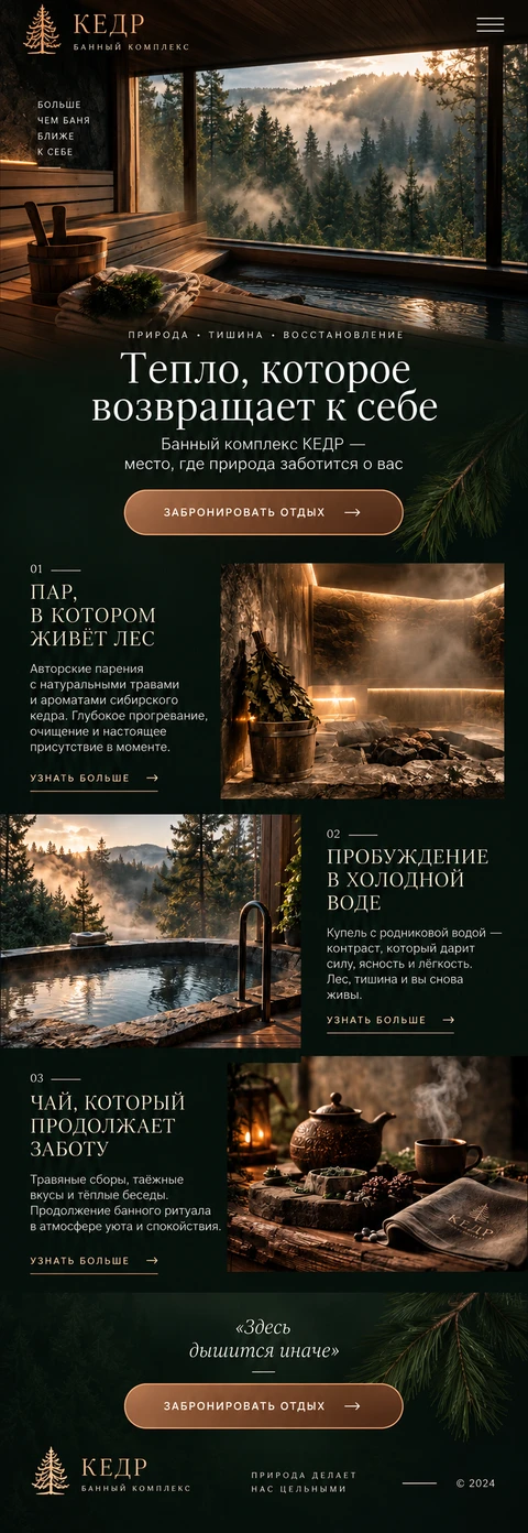 КЕДР — мобильный макет