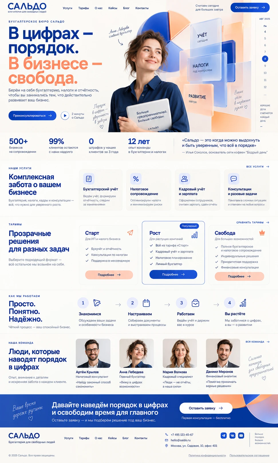 САЛЬДО — Главная на компьютере
