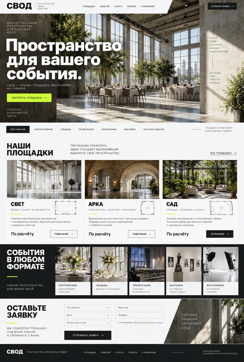 СВОД — Главная на компьютере