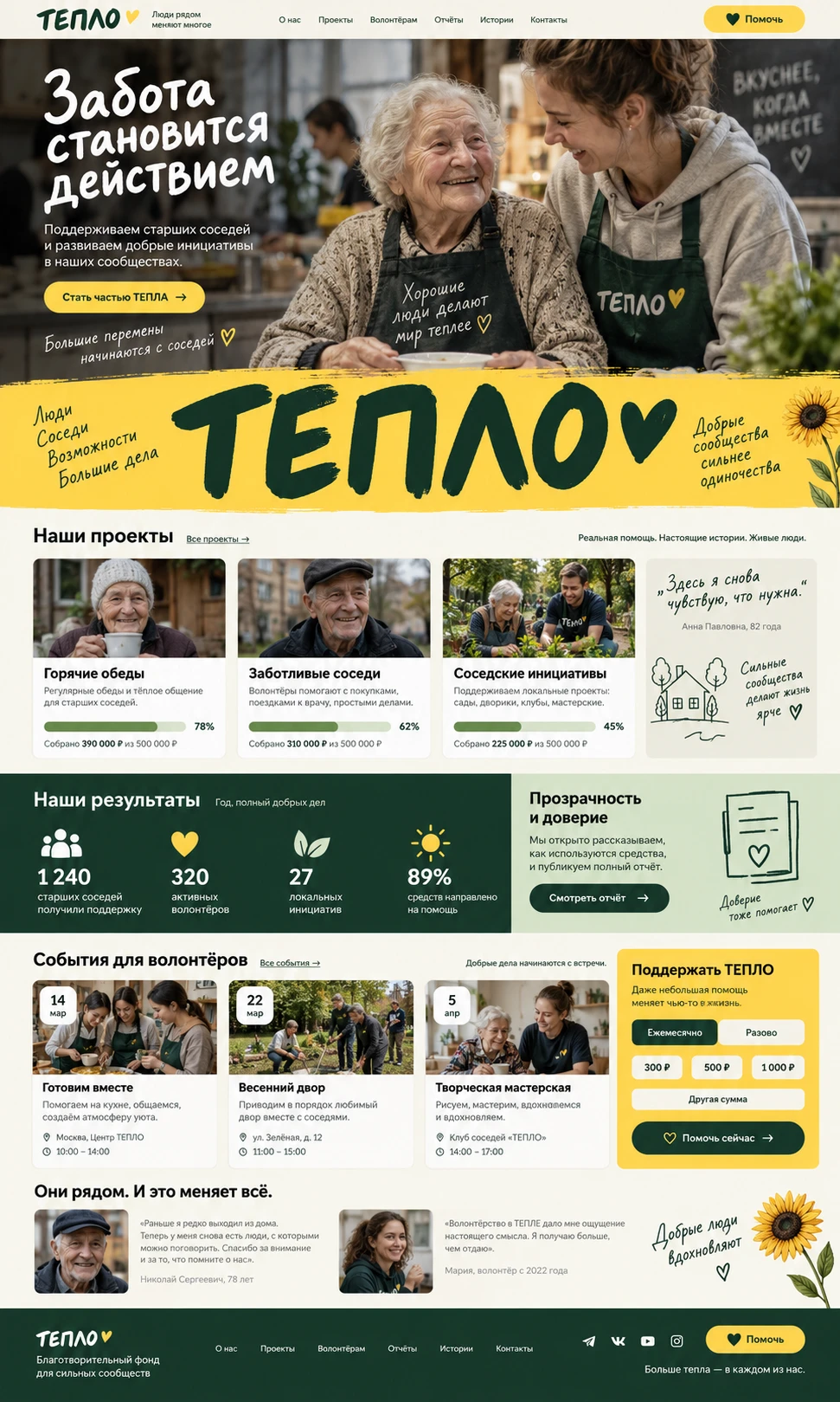 ТЕПЛО — Главная на компьютере